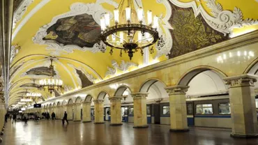 ŞOC VIZUAL! Stațiile de METROU din Rusia te fac să uiți de prăpădul din Bucureşti (FOTO)