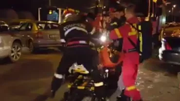 DEFLAGRAŢIE într-un IMOBIL din Iaşi: Trei victime, duse de URGENŢĂ la spital (VIDEO)