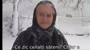 VIRAL: O bătrânică o pune la punct pe o jurnalistă care o întreabă „la ce le trebuie 3 biserici în sat?” (VIDEO)