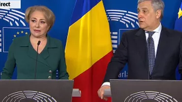 Preşedintele Parlamentului European i-a cerut Vioricăi Dăncilă să lupte împotriva corupției