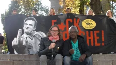 Justiție: Protestatarii îi pot spune ”Fuck!” vicecancelarului austriac (VIDEO)