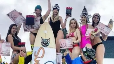 Miss Bikini pe ZĂPADĂ. Cine este câştigătoarea concursului de la Păltiniș (FOTO)