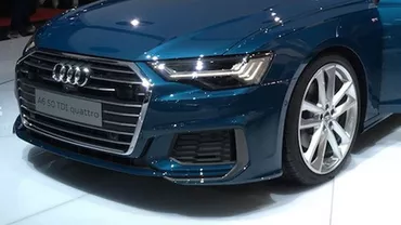 Audi A6, ajuns la a 8-a generație, arătat în premieră mondială cu ocazia Salonului Auto de la Geneva 2018 (FOTO, VIDEO)