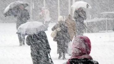 METEO: Cel mai violent episod de iarnă, până săptămâna viitoare, în aproape toată țara. Anunțul ANM