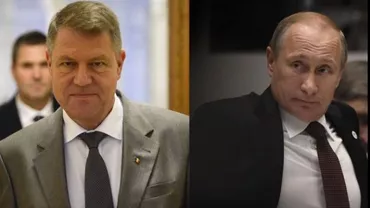 Klaus Iohannis i-a transmis un mesaj lui Vladimir Putin