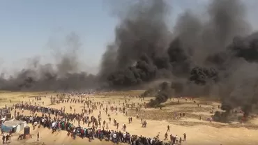 Fâşia Gaza: Violenţele de la graniţa cu Israelul continuă. 9 morţi şi sute de răniţi (VIDEO)