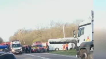 Teleorman: Plan Roșu de intervenție după un accident. 12 victime (VIDEO)