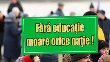 Gorj: Profesorii protestează, directorii dau vina pe minister
