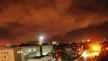 IMAGINI APOCALIPTICE cu clădirile atacate de americani ÎN SIRIA! Rachetele au RAS totul în cale…(VIDEO)