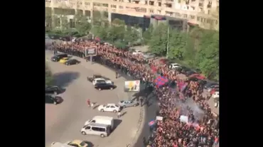 Derby istoric în Capitală la meciul CSA Steaua - Academia Rapid: Peste 40.000 de suporteri PROMIT SPECTACOL (VIDEO)