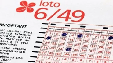 LOTO 6/49. Rezultatele extragerii de duminică, 15 aprilie 2018