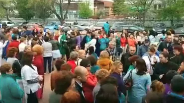 Craiova: Angajații Spitalului Judeţean de Urgenţă protestează din nou față de scăderea sporurilor
