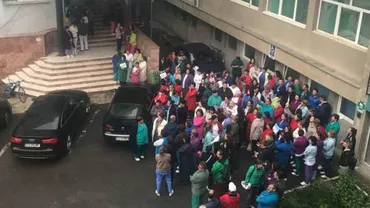 Cluj: Zeci de angajaţi de la Institutul Inimii au intrat în grevă spontană