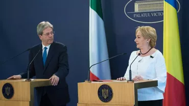 Viorica Vasilica Dăncilă dezvăluie ce a dicutat cu premierul Italiei. Am agreat împreună ca imediat ce... (VIDEO)