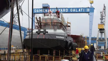 Galați: Accident CUMPLIT la Șantierul Naval: Încărcătura unei macarale A CĂZUT PESTE UN MUNCITOR