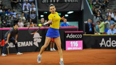 Fed Cup: Simona Halep, victorie clară împotriva lui Patty Schnyder. România s-a calificat în Grupa Mondială. Reacţia liderului mondial după meci (FOTO, VIDEO)