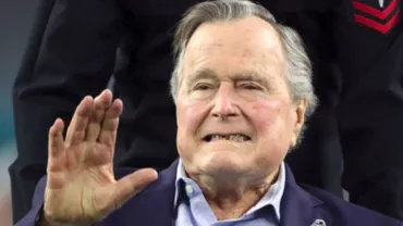 George Bush a fost spitalizat din cauza unei infecții pe care a contractat-o a doua zi după înmormântarea soției sale