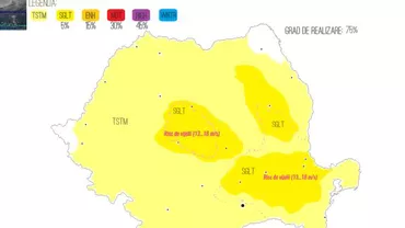 Vremea se va schimba radical! Unde vor fi vijelii, averse și grindină în următoarele zile! METEO: Vezi zonele vizate (FOTO)