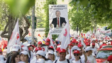 Protest de 10.000 de oameni în Piaţa Victoriei: Federaţia Sanitas acuză Guvernul că nu şi-a respectat promisiunile în domeniul sănătăţii (VIDEO)