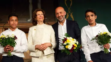 Cum s-au întâlnit Rică şi Ionuţ din Ferentari cu Regina Suediei (FOTO)