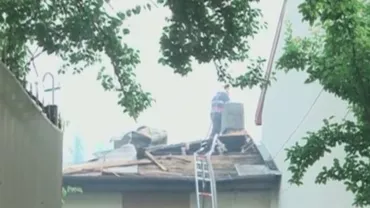 București: Incendiu izbucnit pe strada Fortunei (VIDEO)