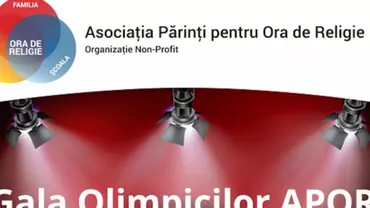 ''Coaliția pentru Familie se promovează pe spatele Olimpicilor Naționali''. Elevii au primit invitații la Gala APOR, în care li se spune că „prezența este obligatorie”