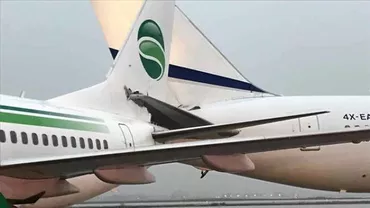 ALERTĂ pe aeroportul din Londra! Două AVIOANE s-au CIOCNIT. Unul era plin cu alegători irlandezi care se întorceau acasă pentru a vota în referendumul cu privire la avort