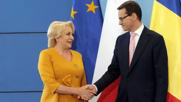Viorica Dăncilă, în vizită la oaia neagră a UE. Ce decizii s-au luat la Varşovia (VIDEO)