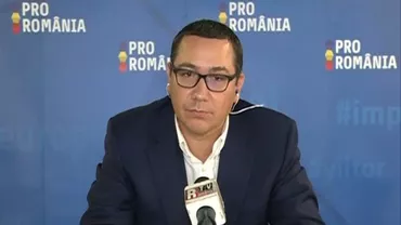 Ponta: Dragnea & Co, cei care mă înjură azi, s-au lăudat în faţa românilor cu realizările Guvernului meu