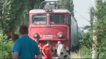 Bistrița: Un bărbat a fost decapitat după ce a fost lovit de tren (VIDEO)
