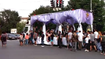 Înmormântarea unui cunoscut lider din Focșani a blocat traficul în oraș (VIDEO)