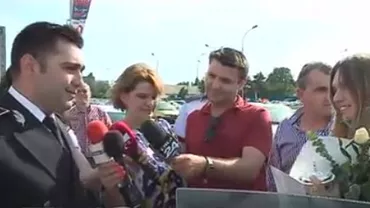 Simona Halep, OPRITĂ DE POLIȚIE la plecarea de la Aeroportul Henri Coandă: Ai depășit viteza legală la Paris! (VIDEO)