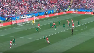 CM 2018: Rusia a făcut INSTRUCŢIE cu Arabia Saudită în meciul de deschidere al Campionatului Mondial (VIDEO)