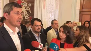 PROTEST în Parlament! USR, acțiune de forță înainte de moţiunea de cenzură (VIDEO)