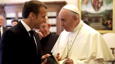 Macron, declaraţie controversată în timpul întrevederii cu Papa Francis: A comparat locuitorii unei regiuni din Franţa cu mafia (VIDEO)
