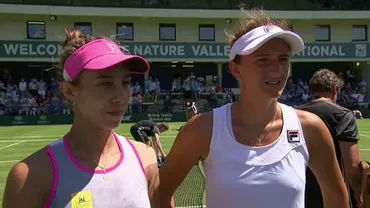 Irina Begu și Mihaela Buzărnescu, S-AU CALIFICAT în finala de la Eastbourne. Cu cine se vor CONFRUNTA româncele