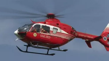 Accident ULTIMĂ ORĂ! Un bărbat căzut de pe stâncă, în Bistriţa. Elicopterul SMURD a INTERVENIT DE URGENȚĂ