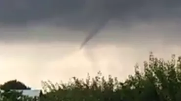 VIRALUL ZILEI: O tornadă a fost surprinsă la Medgidia (VIDEO)