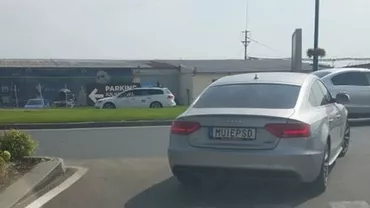 Maşina cu numărul de înmatriculare 'M... PSD', subiect în presa internațională (FOTO)