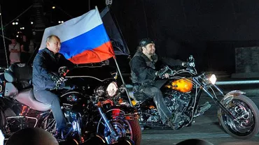 Lupii Nopţii, un club de motociclişti apropiat de Vladimir Putin, şi-a deschis 'filială' PARAMILITARĂ într-o ţară membră NATO