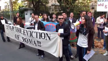 Protest al activiştilor pentru drepturile romilor în Bucureşti: Ce a aprins scânteia conflictului