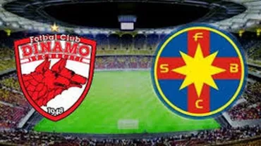 FCSB a remizat cu Dinamo, scor 3-3, în derbiul etapei