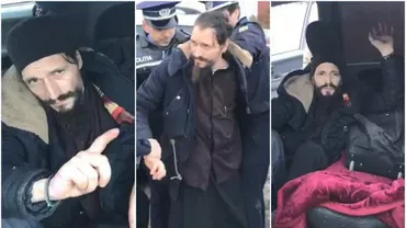 Imagini incredibile la Iași! Călugăr rupt de beat, urmărit de poliţie şi încătuşat. Dumnezeu a condus maşina! Omul Domnului nu se mai poate întoarce pe Muntele Athos (VIDEO)