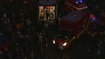 Imagini CUTREMURĂTOARE cu un protestatar care avea o GRENADĂ în picior (FOTO)