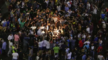 PRIMELE EXPLICAȚII ale Jandarmeriei după intervenția în forță din Piața Victoriei: Dispozitivul nostru a fost eminamente defensiv (VIDEO)