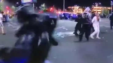 Jandarmii, protagoniștii unui moment demn de cascadorii râsului: Ce a urmat după impactul dintre un om în uniformă și motociclist (VIDEO)