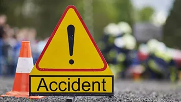 ACCIDENT teribil în România! A fost STRIVIT după ce a intrat cu mașina într-un stâlp! IMAGINI ȘOCANTE (FOTO)