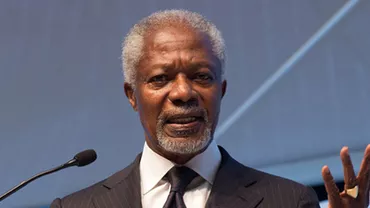 DOLIU pe scena politică mondială! Kofi Annan, fost secretar general al ONU, a murit la vârsta de 80 de ani