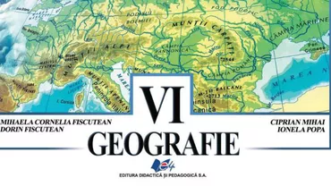 Erori GRAVE în manualul de georgrafie de clasa a VI-a: Turnu Măgurele este în locul Drobetei-Turnu Severin, o mare are numele greșit, un stat nu există. Vezi lista erorilor (FOTO)