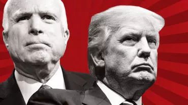 Trump a refuzat publicarea de către Casa Albă a unui comunicat în care îi era adus un omagiu lui John McCain